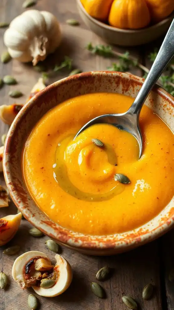 smoky garlic butternut squash