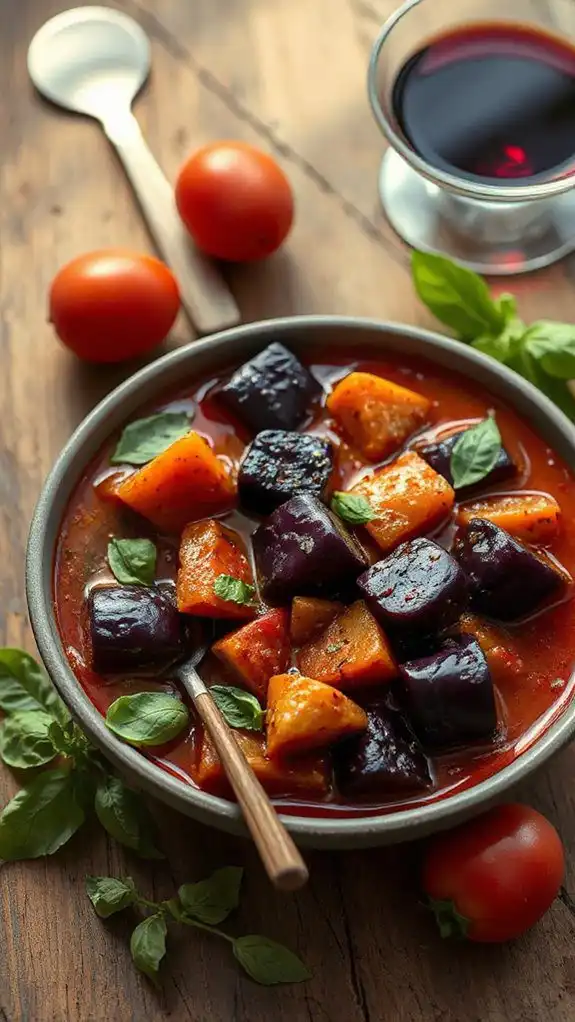 smoky hearty pasta dish