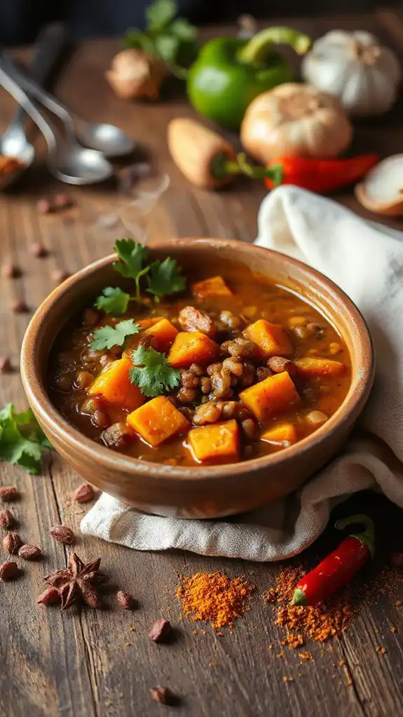 smoky lentil sweet potato stew smoky lentil sweet potato stew