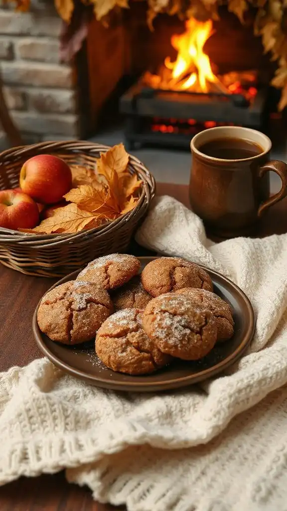 soft chewy ginger cookies