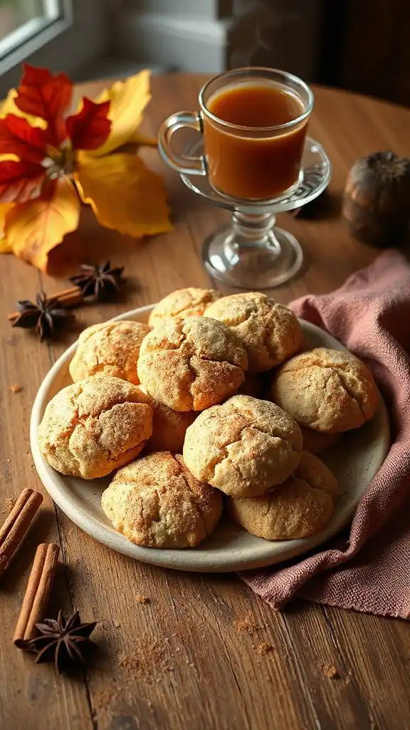 soft cinnamon sugar cookies