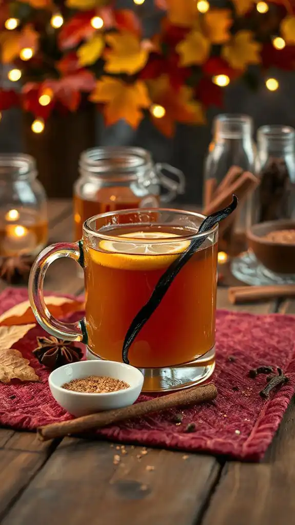 soothing vanilla infused beverage