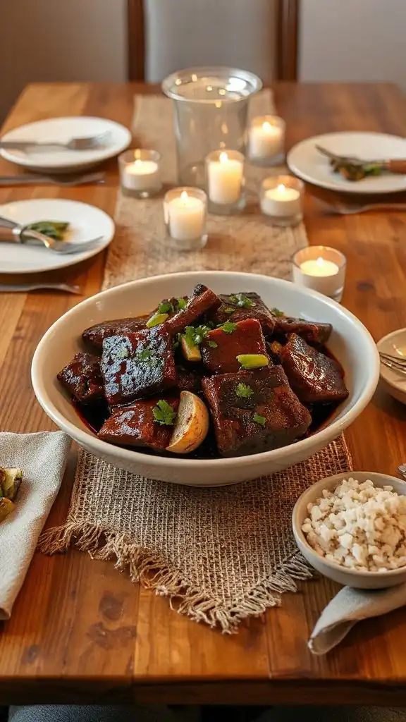soy sauce braised ribs
