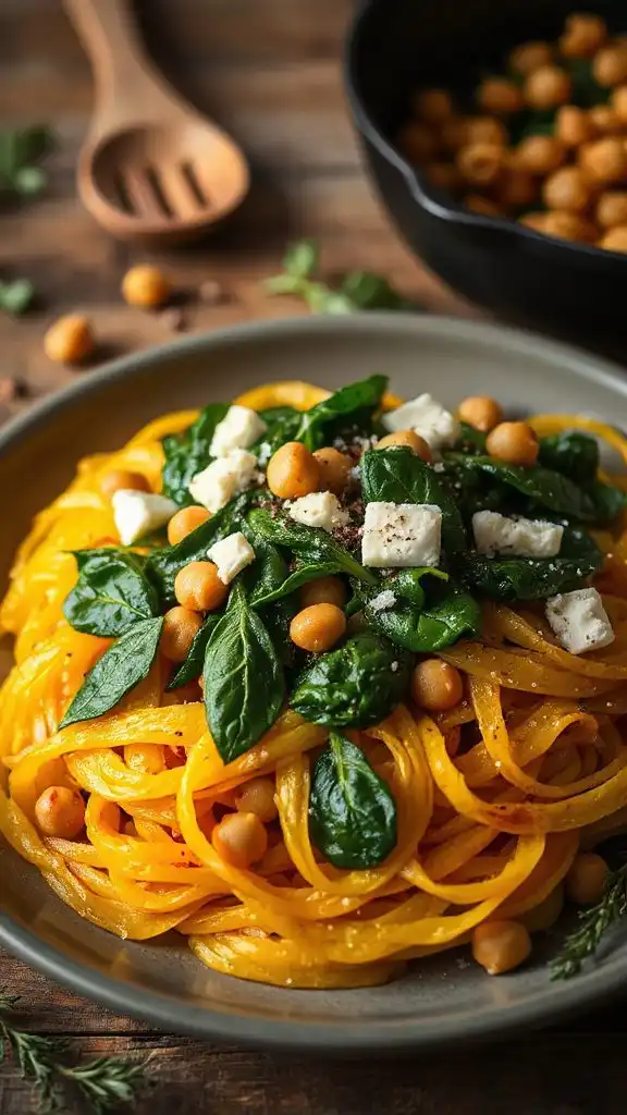 spaghetti squash with chickpeas spaghetti squash with chickpeas