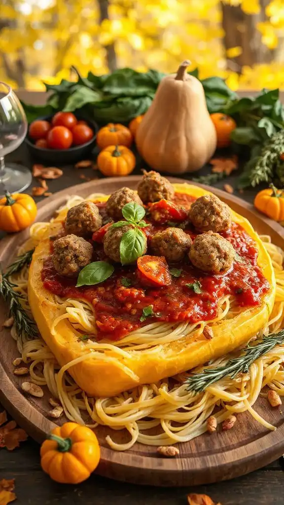 spaghetti squash with marinara