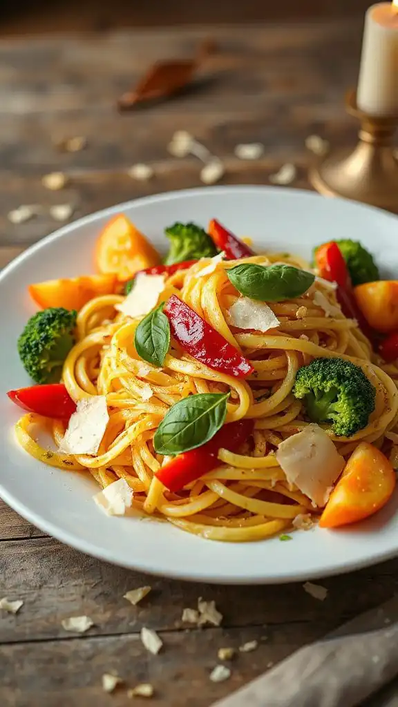 spaghetti squash with vegetables spaghetti squash with vegetables
