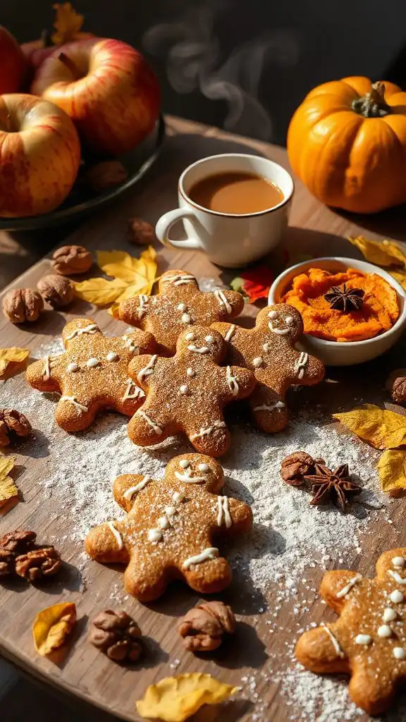 spelt flour gingerbread cookies
