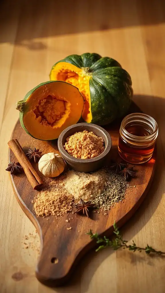 spiced acorn squash recipe