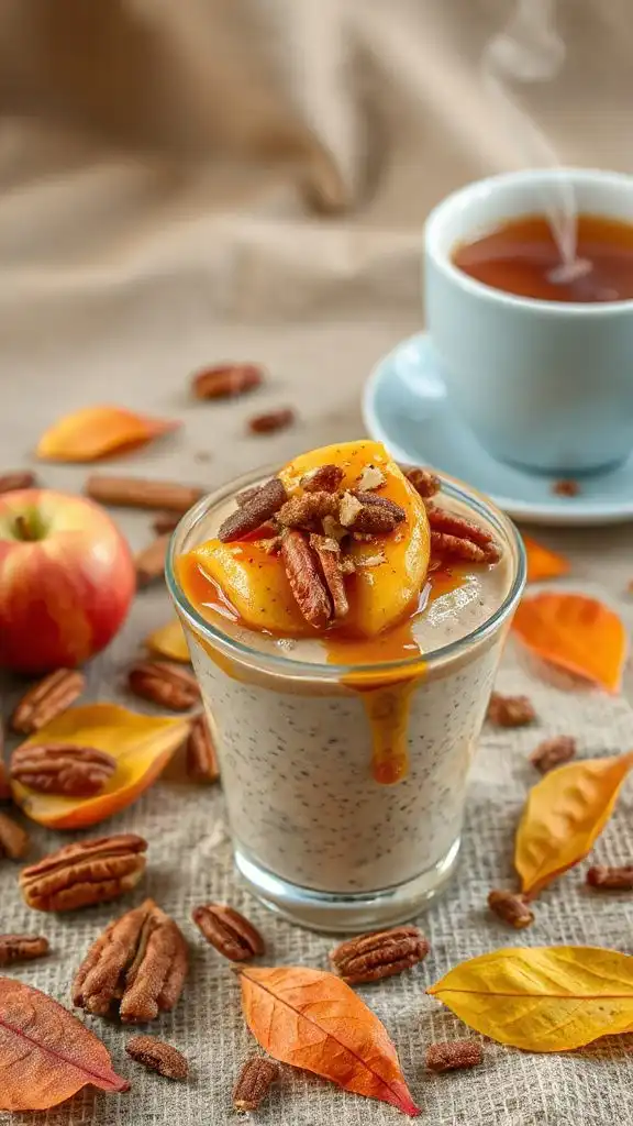 spiced apple chia pudding spiced apple chia pudding