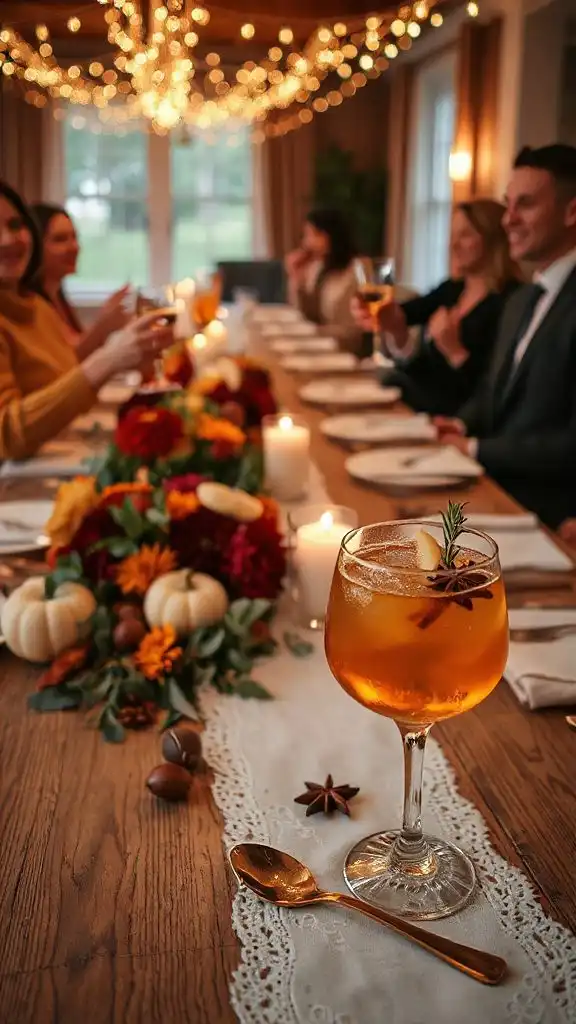spiced apple cider cocktail