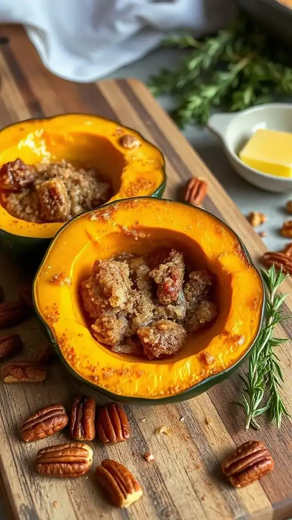 spiced brown sugar squash