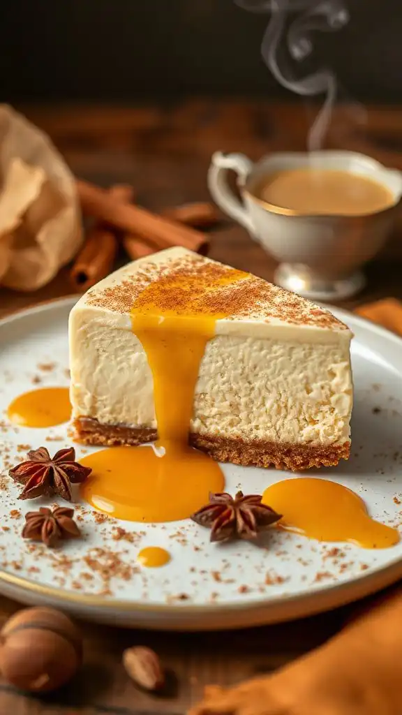 spiced chai cheesecake recipe