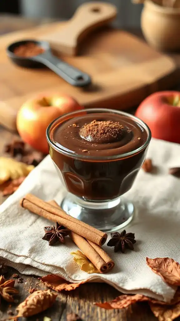 spiced chocolate dessert indulgence