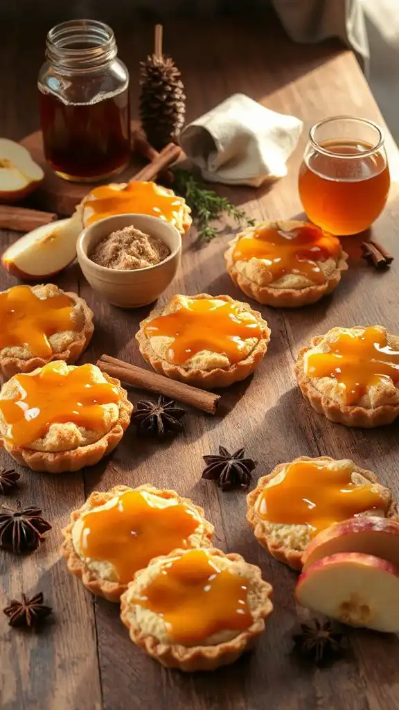 spiced maple drizzle recipe