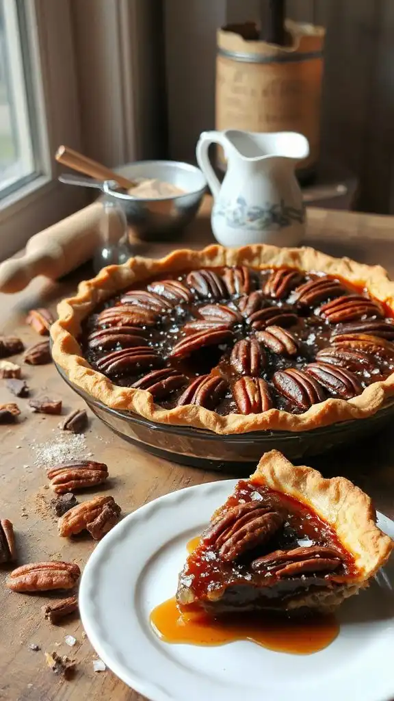 spiced pecan pie recipe
