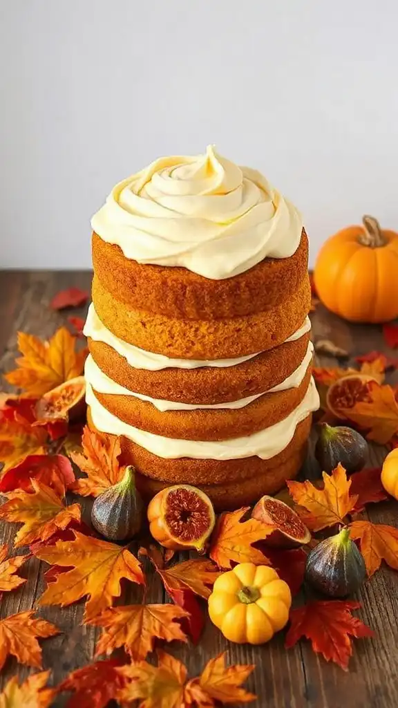 spiced pumpkin cake recipe