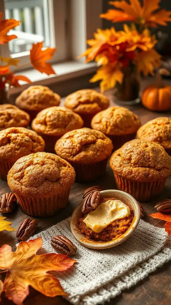 spiced pumpkin muffins recipe