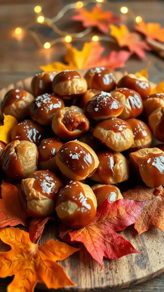 spiced roasted chestnut medley