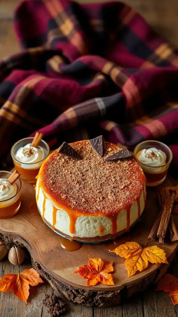 spiced rum cheesecake delight