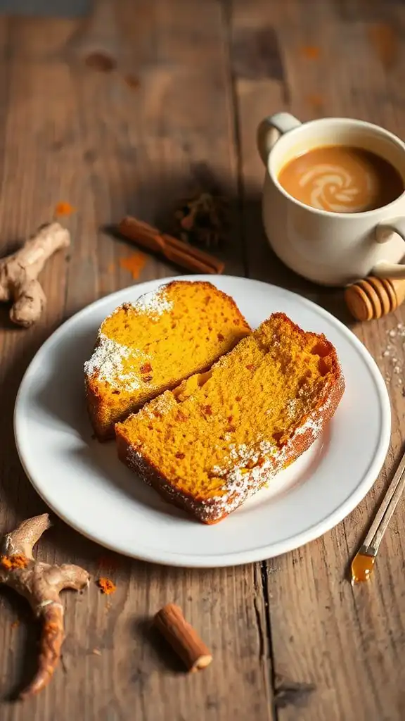 spiced turmeric ginger cake spiced turmeric ginger cake