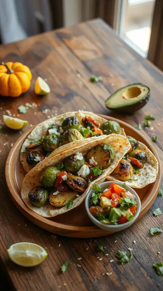 spicy brussels sprouts tacos recipe spicy brussels sprouts tacos recipe