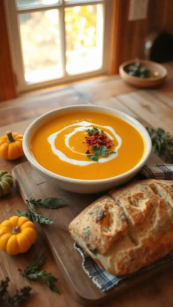 spicy butternut squash soup