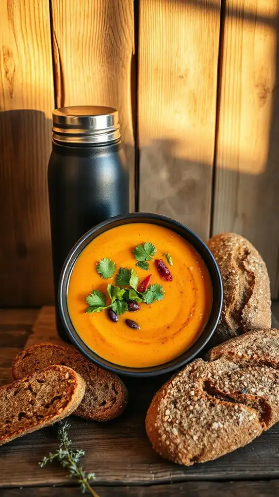 spicy butternut squash soup