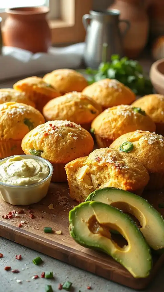 spicy cheddar jalape o muffins