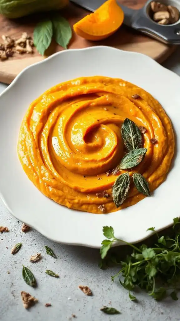 spicy chipotle squash pur e