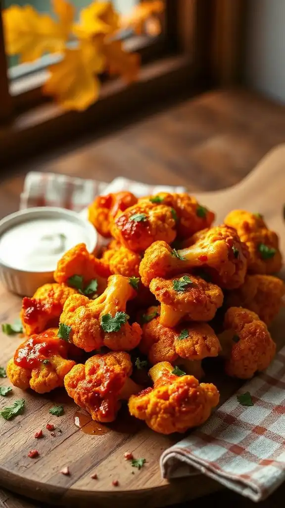 spicy healthy cauliflower bites