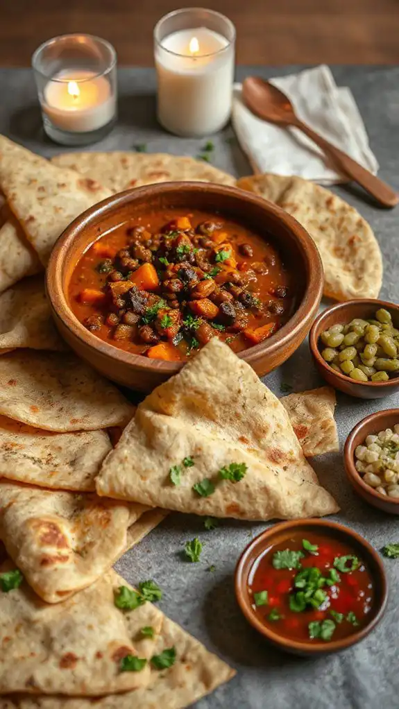 spicy lentil pumpkin stew