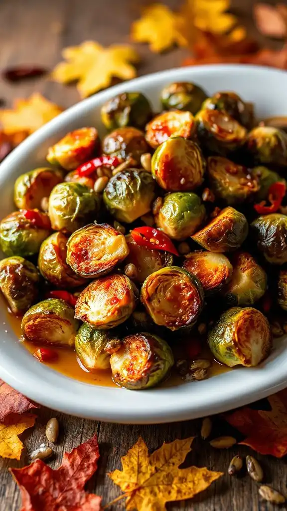 spicy maple brussels sprouts recipe