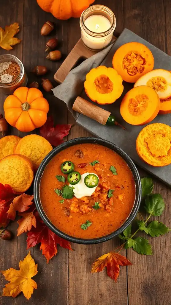 spicy pumpkin chili recipe