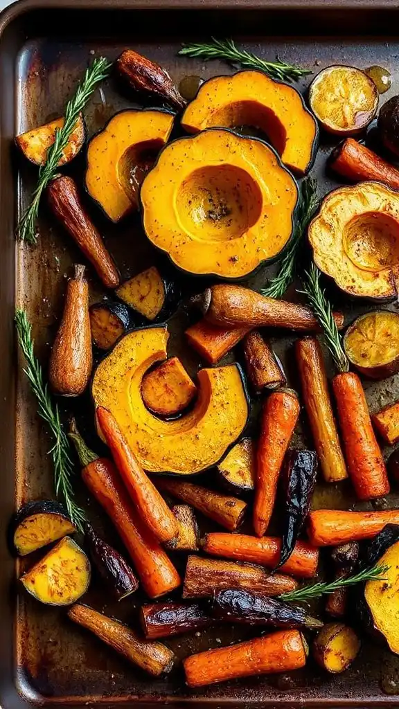 spicy roasted vegetable side