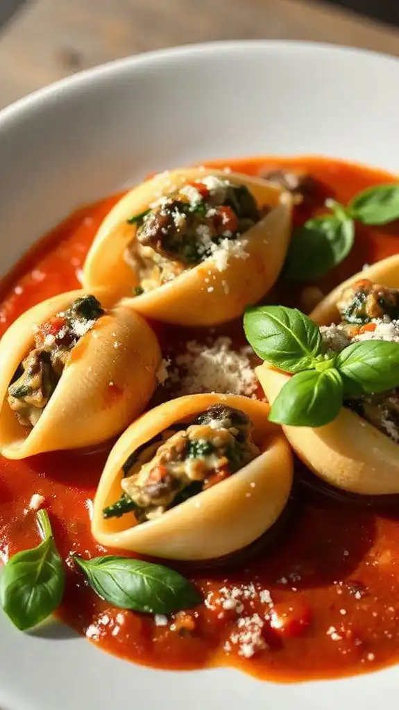 spicy stuffed pasta delight spicy stuffed pasta delight