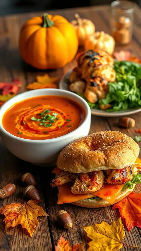 spicy tortilla soup sandwich