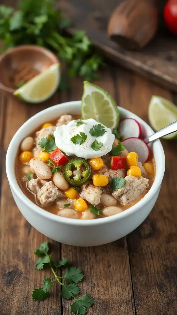 spicy white turkey chili recipe