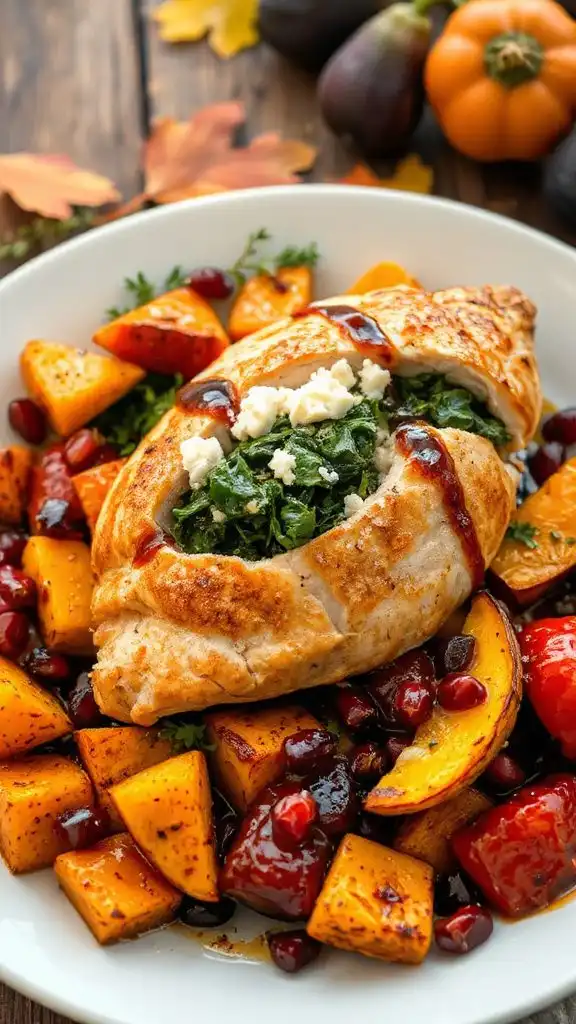 spinach and feta chicken