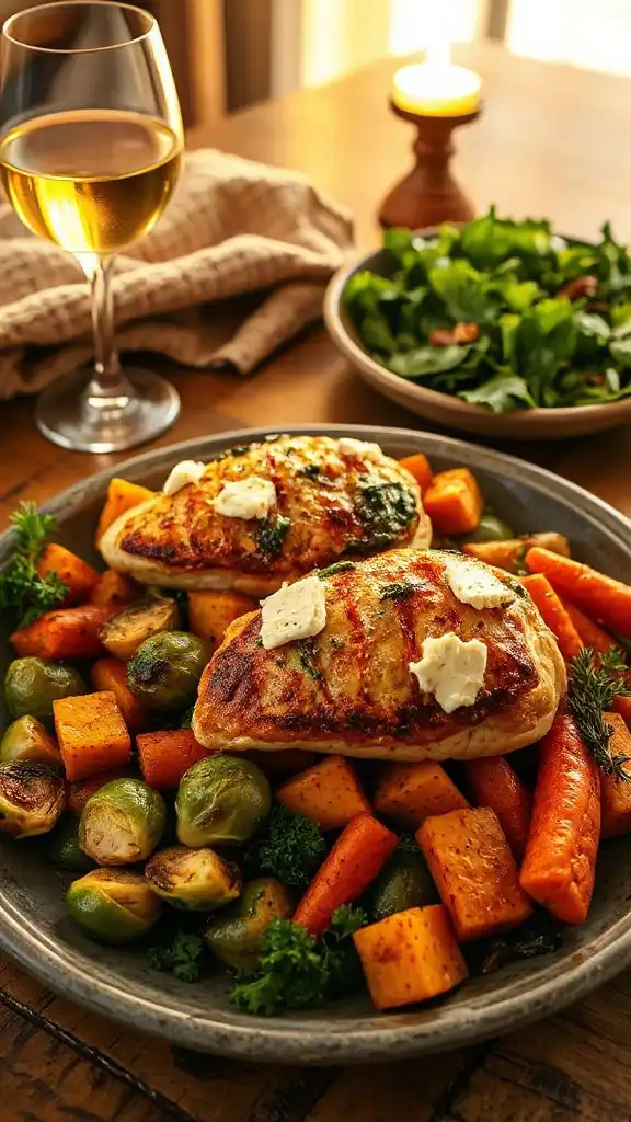 spinach feta stuffed chicken