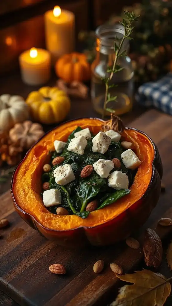 spinach feta stuffed squash spinach feta stuffed squash
