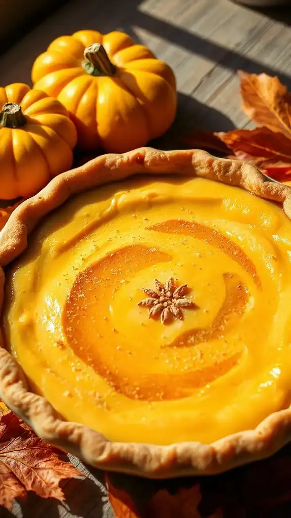 squash custard pie recipe