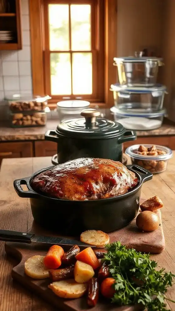 store and reheat leftovers