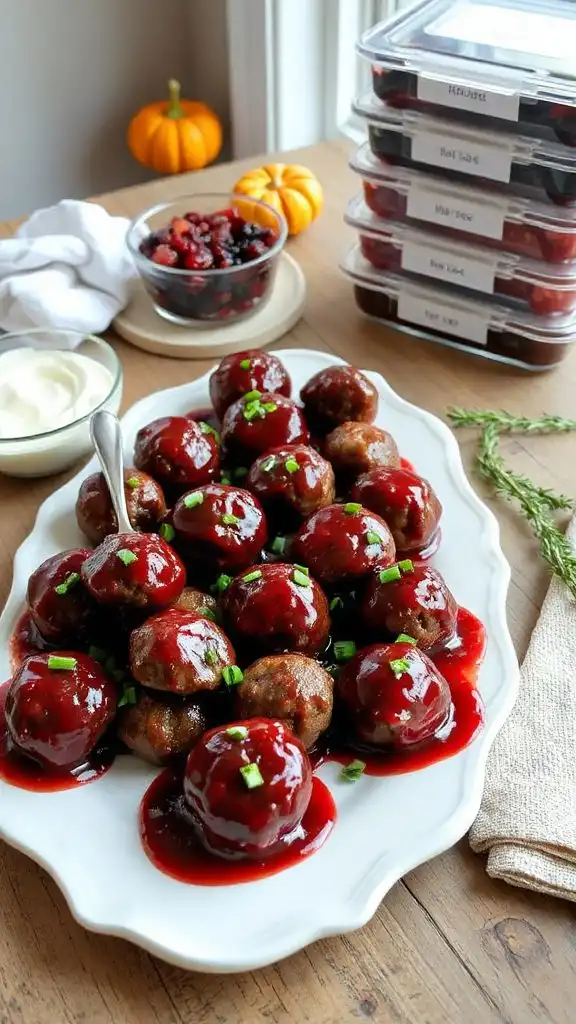store and reheat meatballs