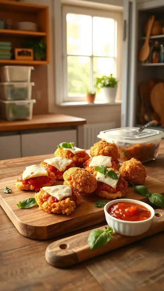 store baked chicken parm bites