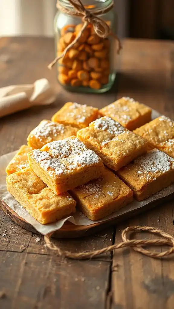 store butterscotch shortbread squares