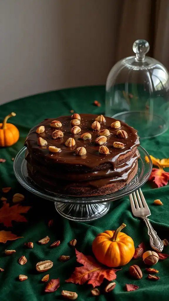 store chocolate torte leftovers