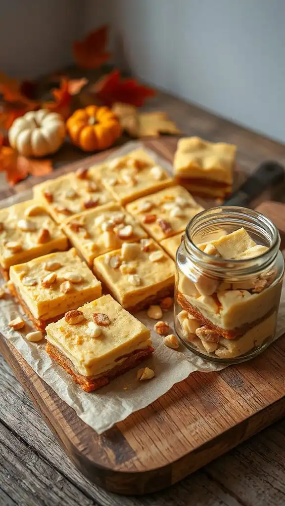 store delicious creamy squares
