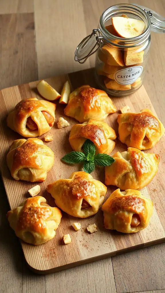 store leftover apple dumplings