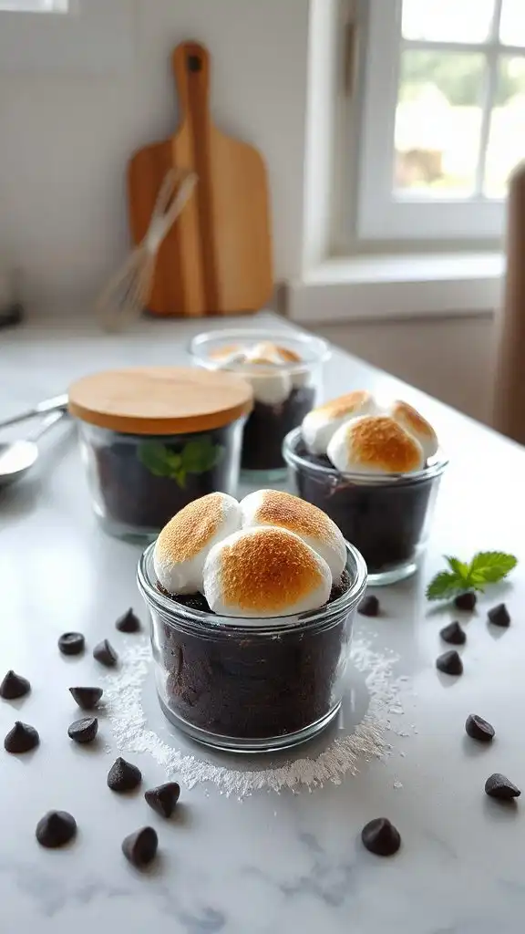 store leftover brownie cups