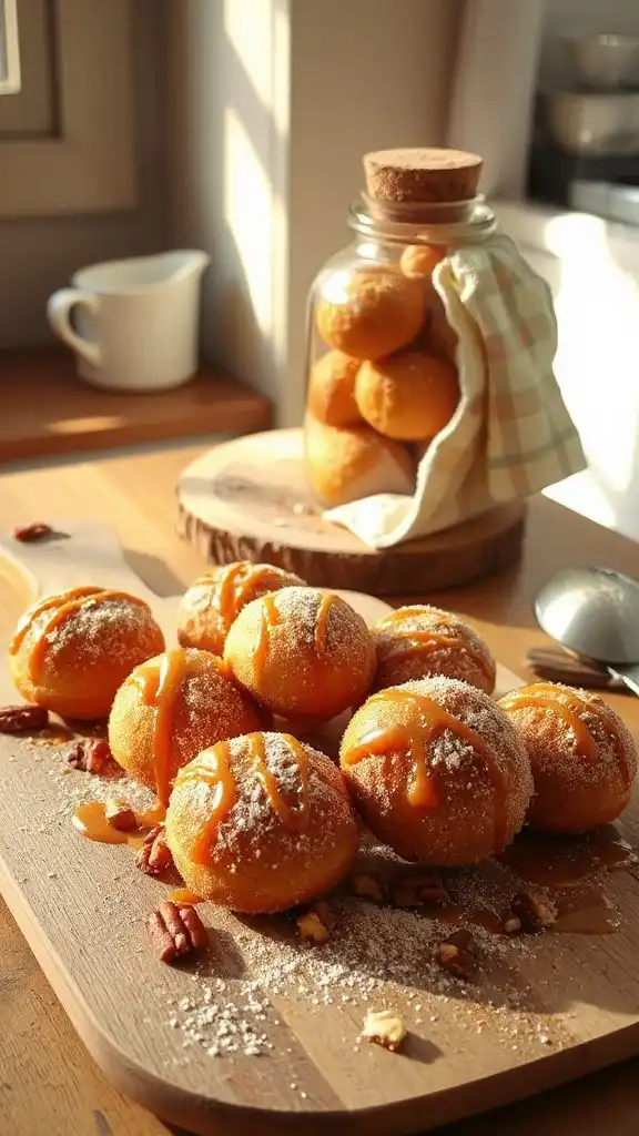 store leftover doughnut holes